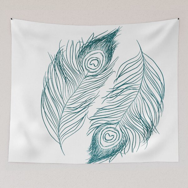 Item preview, Teal feathers designed and sold by SJAPhoto.