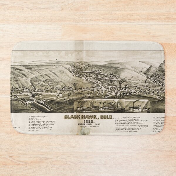 Item preview, Blackhawk, Colorado (1882) designed and sold by allhistory.