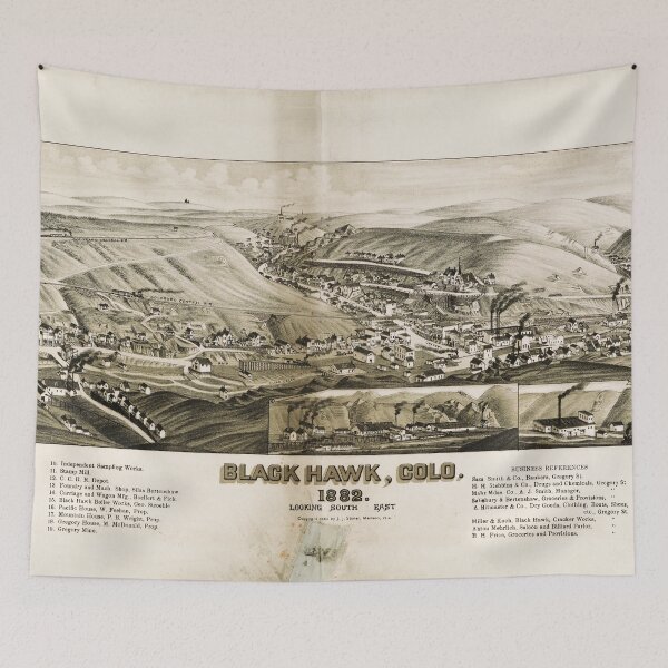 Item preview, Blackhawk, Colorado (1882) designed and sold by allhistory.