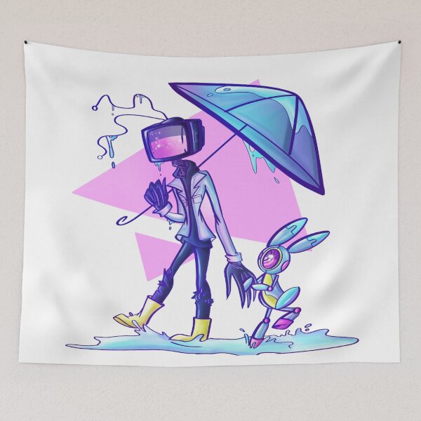 Item preview, Rainy stroll  designed and sold by FoxandtheCrow.