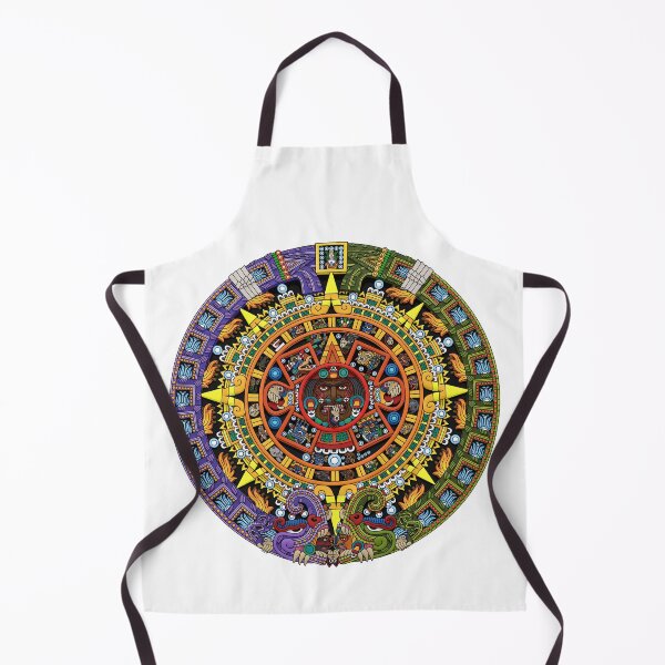 Item preview, Aztec Calendar Sun Stone - Full Color designed and sold by Ninjangulo.