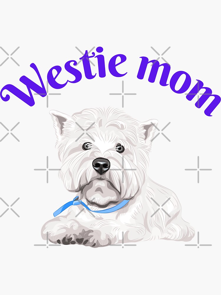 Westie Mom West Highland Terrier Westie Vintage by -VaLLy-