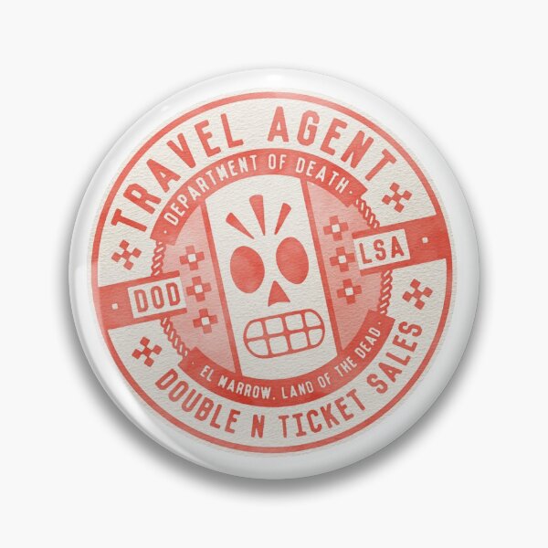 Item preview, Department of Death - Travel Stamp designed and sold by AJHateley.
