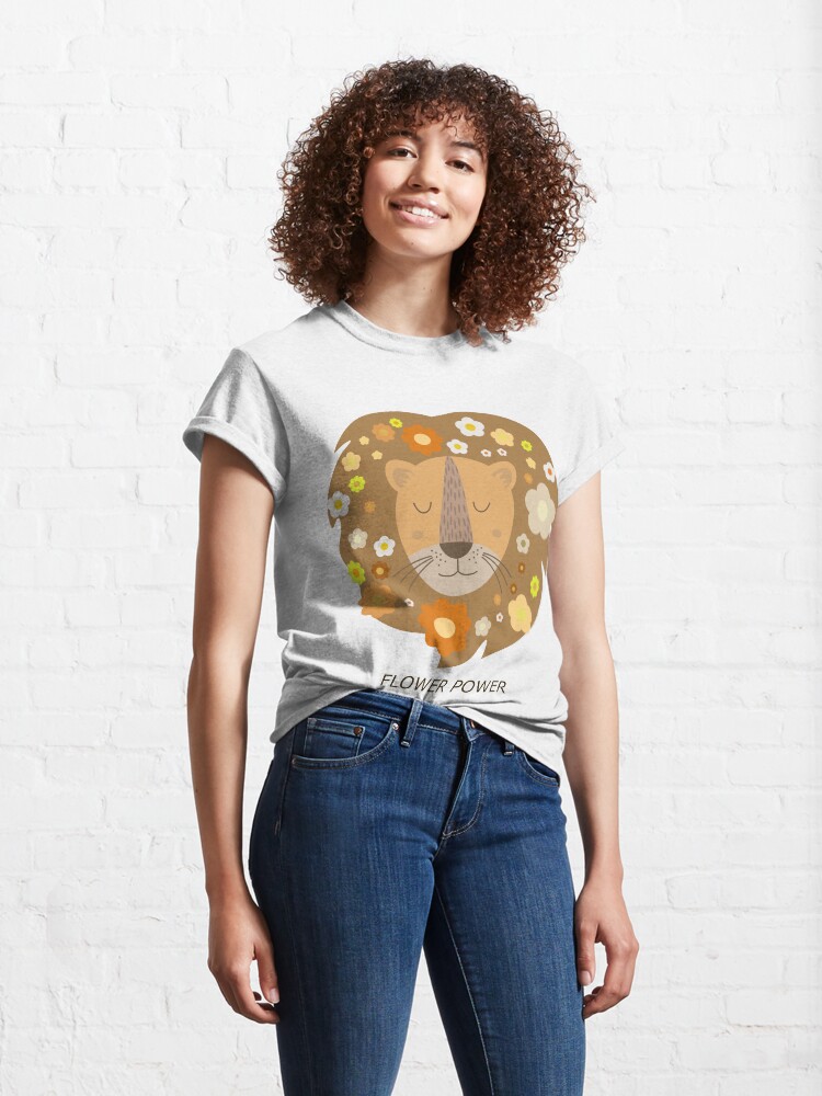 Alternate view of Flower power Classic T-Shirt