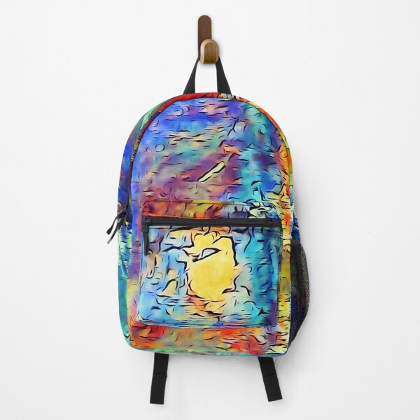 Item preview, az acrylic painting 1 waves of colors designed and sold by Hamada Jalal.