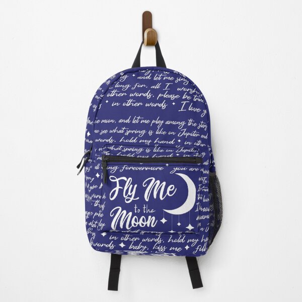 Artikelvorschau, Songtext-Poster „Fly Me to the Moon“ entworfen und verkauft von maggikarp.