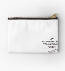 Firefly&Community: we'll bring the show back! - white version Studio Pouch