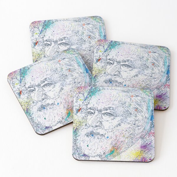 Item preview, VICTOR HUGO watercolor and pencil portrait .1 designed and sold by lautir.