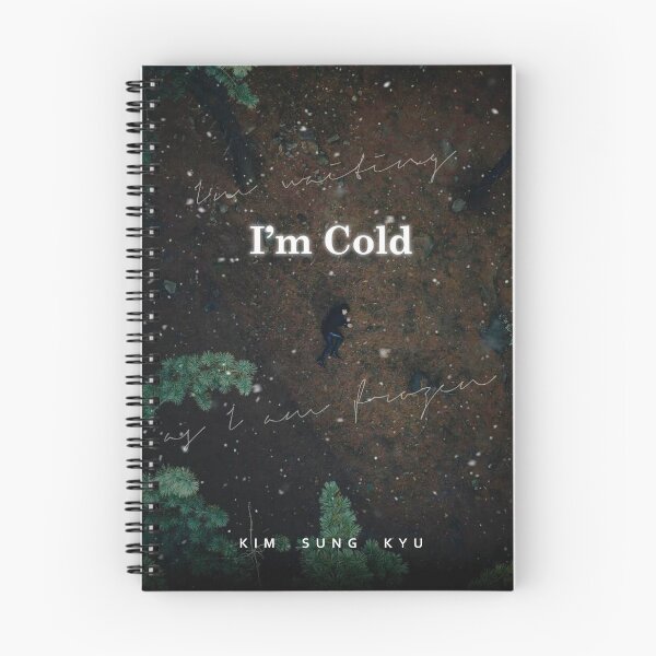 Item preview, Kim Sung Kyu I'm cold lyrics designed and sold by Masae.