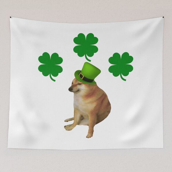 Item preview, Lucky Cheems designed and sold by SciathDe.
