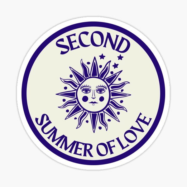 Second Summer of Love Sticker