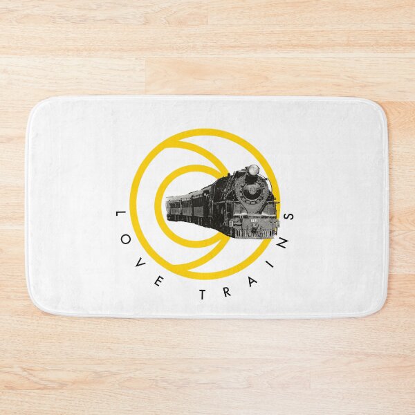 Item preview, Trains love trains locomotive geometrical  designed and sold by Tropical Blood.