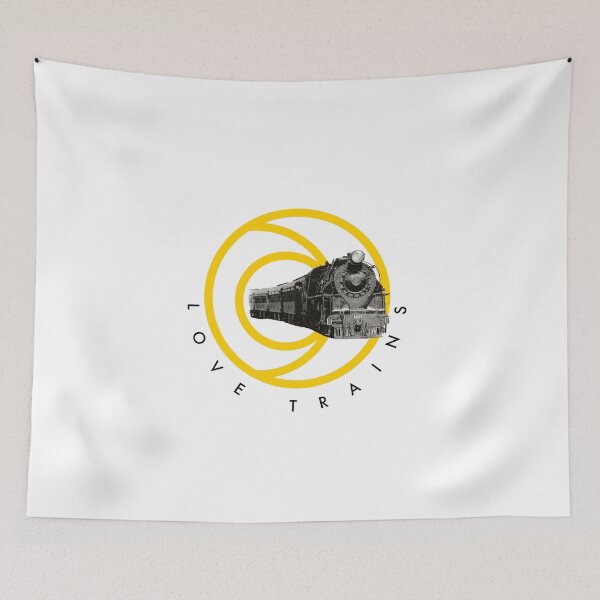 Item preview, Trains love trains locomotive geometrical  designed and sold by Tropical Blood.