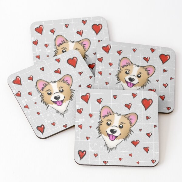 Item preview, Corgi Hearts designed and sold by potatoegoat.