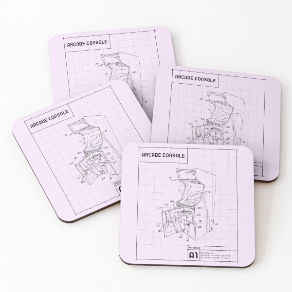 Item preview, Arcade Console Diagram designed and sold by TimelessTattoo.