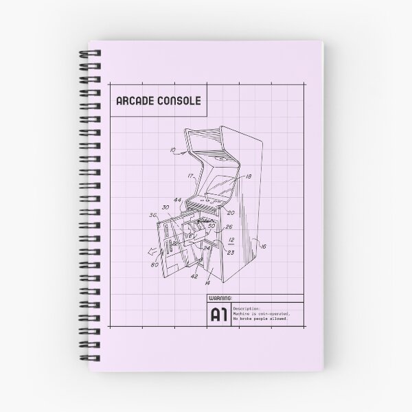 Item preview, Arcade Console Diagram designed and sold by TimelessTattoo.