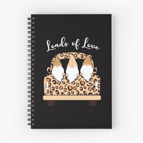 Item preview, Leopard Print Gnomes Love Truck designed and sold by sasigifts.