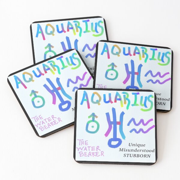 Item preview, Aquarius The Water Bearer Astrology Digital Art  designed and sold by TheHutchGal.