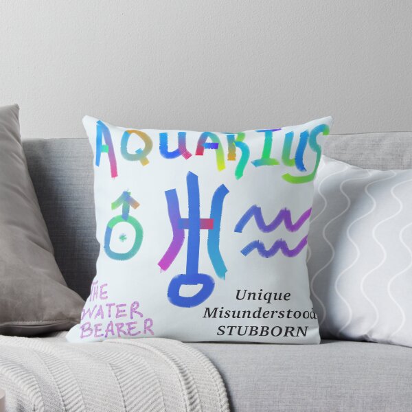 Item preview, Aquarius The Water Bearer Astrology Digital Art  designed and sold by TheHutchGal.