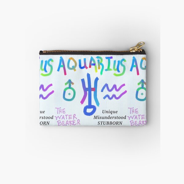 Item preview, Aquarius The Water Bearer Astrology Digital Art  designed and sold by TheHutchGal.