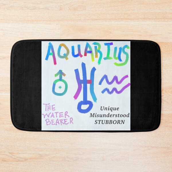 Item preview, Aquarius The Water Bearer Astrology Digital Art  designed and sold by TheHutchGal.