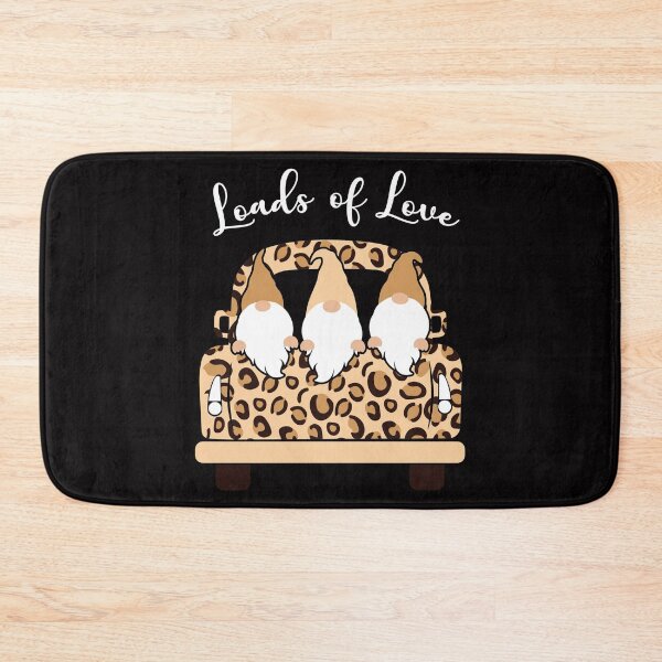 Item preview, Leopard Print Gnomes Love Truck designed and sold by sasigifts.
