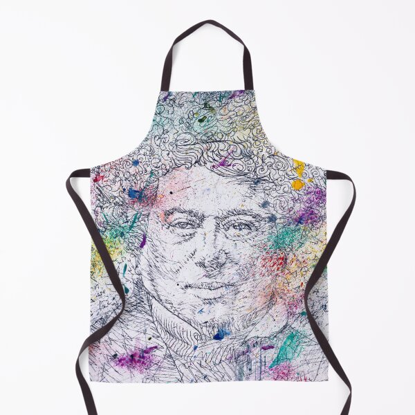 Item preview, ALEXANDRE DUMAS watercolor and pencil portrait .1 designed and sold by lautir.