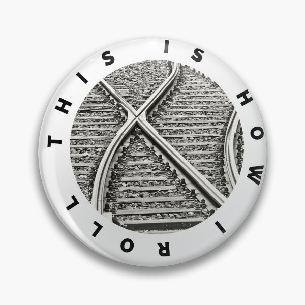 Item preview, Trains love trains locomotive geometrical this is how I roll  designed and sold by Tropical Blood.
