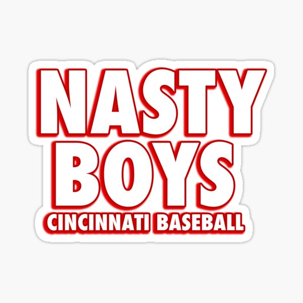 THE NASTY BOYS CINCINNATI SHIRT AND STICKER