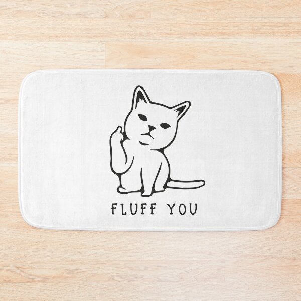 Item preview, Cat t-shirt shirt Fluff you crazy cat lady cat love animal women gift graphic slogan designed and sold by BUniqueBSpecial.