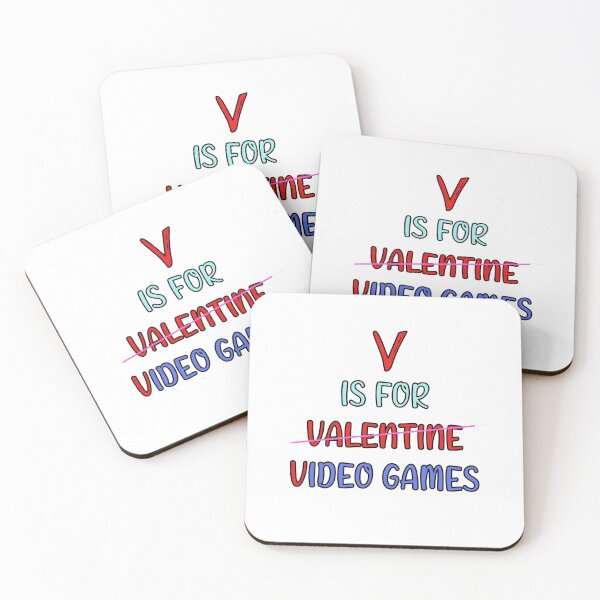 Item preview, V is for video games designed and sold by Catsloversdotme.