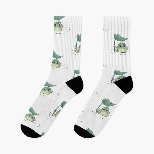Item preview, Dokko Frog Cartoon in the Rain designed and sold by saridoes.
