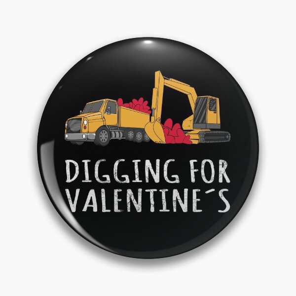 Artikelvorschau, Digging For Valentine´s Nach Herzen graben Bagger LKW Geschenk entworfen und verkauft von leofel.