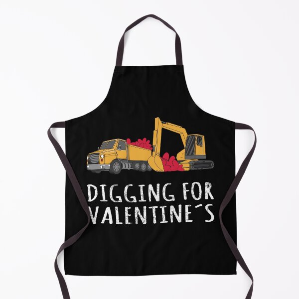 Item preview, Digging For Valentine´s Day Excavator Truck Gift designed and sold by leofel.