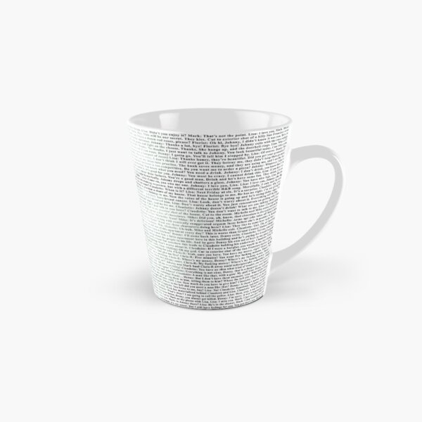 The Room Script in Full Tall Mug