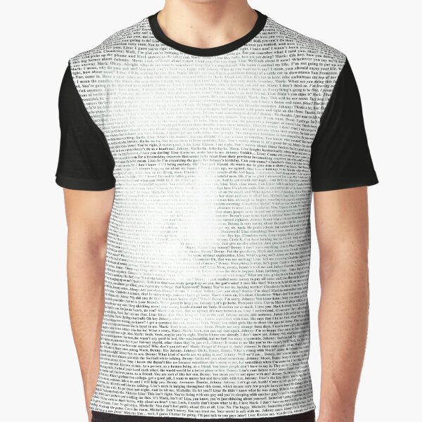 The Room Script in Full Graphic T-Shirt