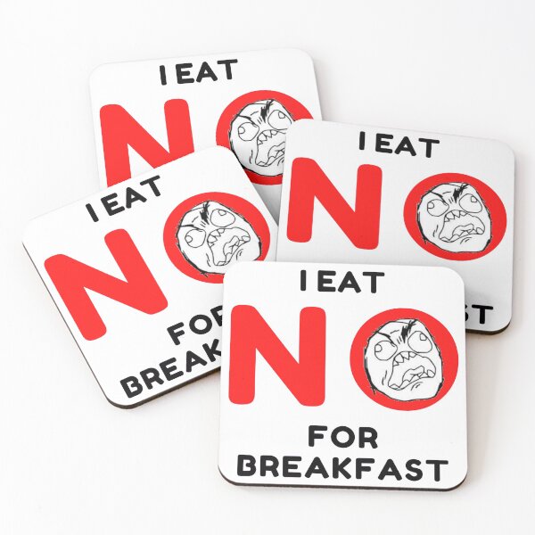 Item preview, I eat no for breakfast sarcastic quote t shirt [P-IEN 3][505] designed and sold by HIPNOTIZAR  CRAFTS.