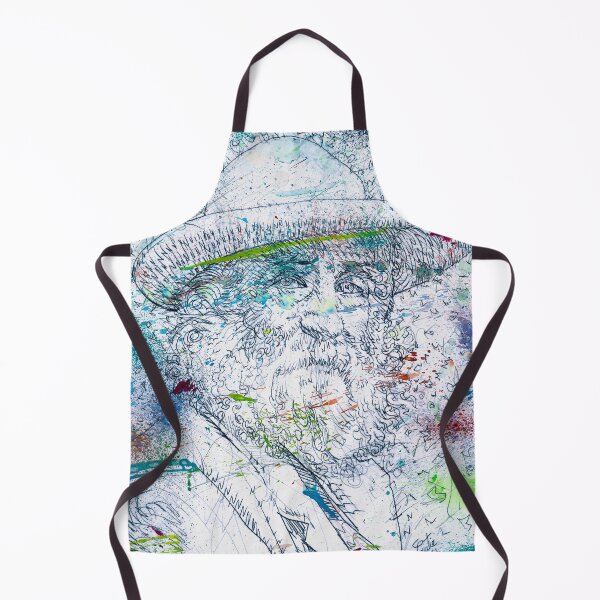 Item preview, WALT WHITMAN watercolor and pencil portrait .1 designed and sold by lautir.