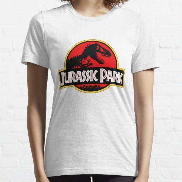 Jurassic Park T-Rex Logo voiture camion pare-chocs fenêtre autocollant autocollant dinosaure T-shirt essentiel