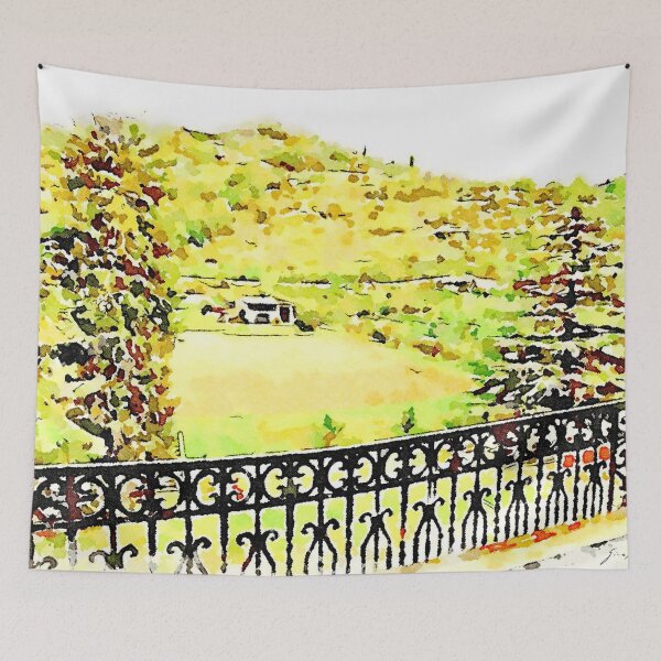Item preview, Istituto Emiliani: field and hill from the balcony designed and sold by Giuseppe Cocco.