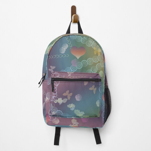 Item preview, Flowers, butterflies and hearts print. Zen designed and sold by Zoraida Olvera.