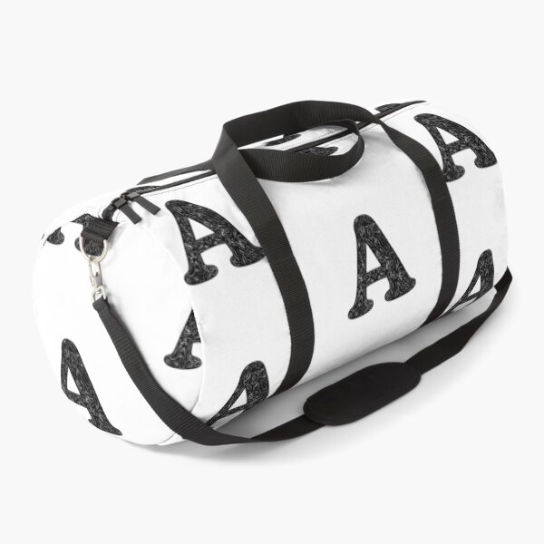 Item preview, A Initial / Monogram in Black Floral designed and sold by MessyBestie.