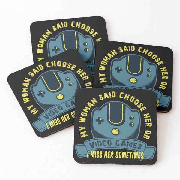 Item preview, My woman said choose her or video games. I miss her sometimes designed and sold by Jannisdesign.