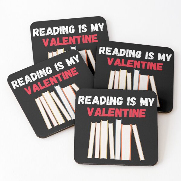 Item preview, reading is my valentine  designed and sold by Sinovius.