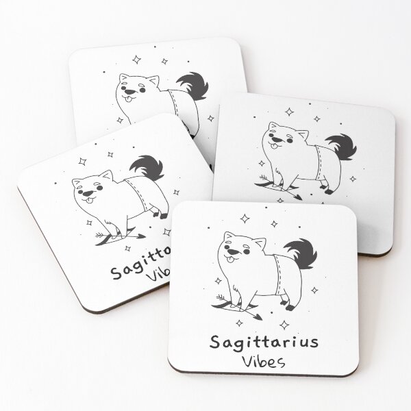 Item preview, Sagittarius Vibes Dogs Of The Zodiac designed and sold by LadyZodiac.