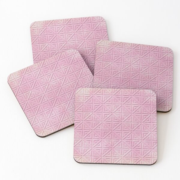 Item preview, Pink Geometric Embossed Pattern designed and sold by Diana377.