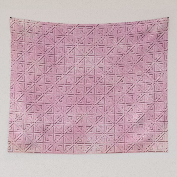 Item preview, Pink Geometric Embossed Pattern designed and sold by Diana377.