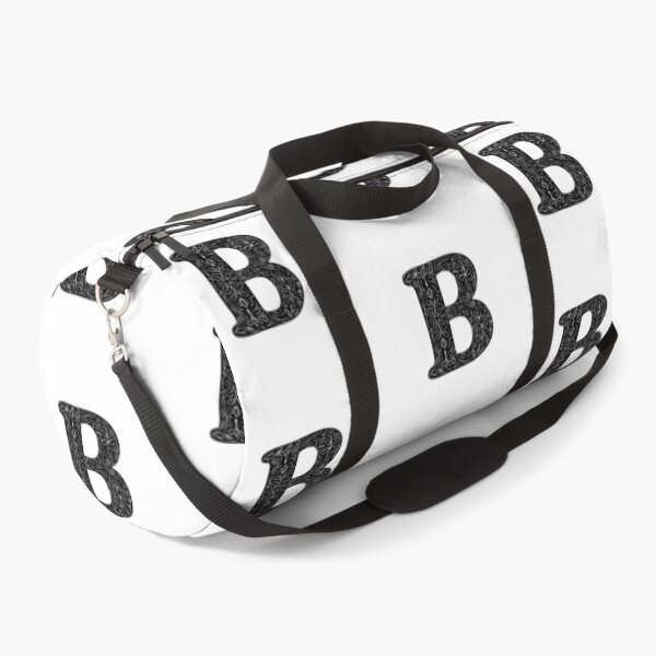 Item preview, Black Floral B Initial / Monogram designed and sold by MessyBestie.