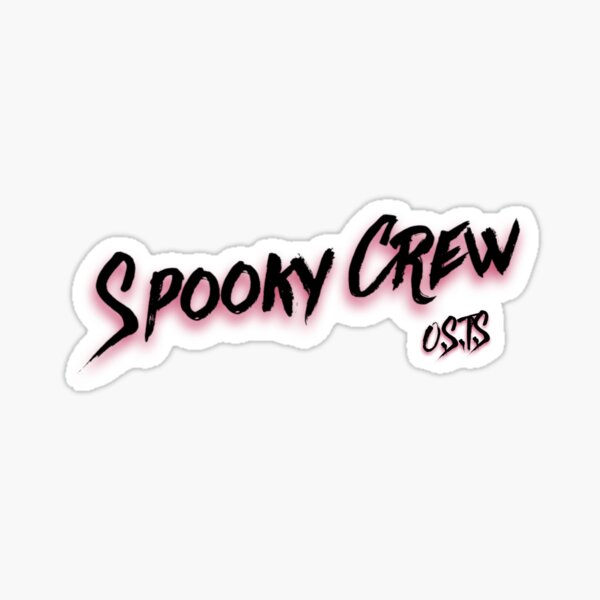 Spooky Crew Sticker