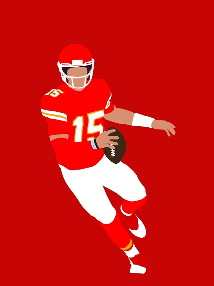 Patrick Mahomes 15 Chiefs  Greeting Card by fezztee